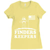 moon finders keepers Ladies Fitted T-Shirt