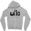 never forget casette diskette Zipper Hoodie