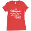 all magic comes with a price dearie Ladies Fitted T-Shirt