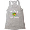 world's best mommy Racerback Tank