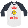 nugs not drugs 3/4 Sleeve Shirt
