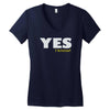 yes i know Women's V-Neck T-Shirt