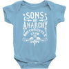 sons of anarchy soa motorcycle club tv show Baby Onesie