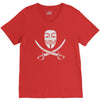 mask of modern mutiny V-Neck Tee