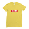 resist hypebeast Ladies Fitted T-Shirt