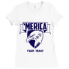 'merica Ladies Fitted T-Shirt