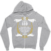 I Am A Leo Zipper Hoodie