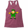 happy saint patrick day simpson Racerback Tank