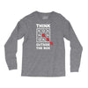 think outside the box Long Sleeve Shirts