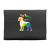 my spirit animal Accessory Pouches