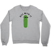dill with it black logo Crewneck Sweatshirt