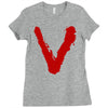 the new series visitors Ladies Fitted T-Shirt