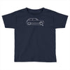 original sketch classic car r5 Toddler T-shirt