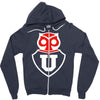 universidad de futbol Zipper Hoodie