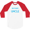 Only The Best Brothers Get Promoted To Uncle 3/4 Sleeve Shirt