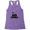 snl more cowbell Racerback Tank