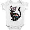 loco coco skul cat Baby Bodysuit