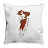 petunia Throw Pillow