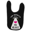 you abducted my heart Baby Bibs