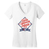creative Women's V-Neck T-Shirt