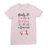 red head unicorn Ladies Fitted T-Shirt