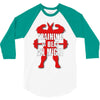 train to beat all might 3/4 Sleeve Shirt