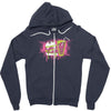 zombie burger Zipper Hoodie