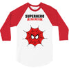 Superhero On The Way 3/4 Sleeve Shirt