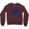 valknutr knoten der gefallenen odin nordisch symbol aspekte wotan Crewneck Sweatshirt