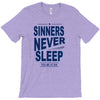 official t shirt mens you me at six sinners never sleep big all sizes T-Shirt
