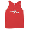 banksy style ak47 art   funny Tank Top
