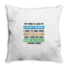 My Mind is Like My internet Browser i Have 19 Tabs Open 3 Are Frozen A Throw Pillow