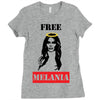 Free Melania Ladies Fitted T-Shirt
