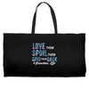 grandma life Weekender Totes