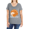 the man the myth the fishing Ladies Curvy T-Shirt