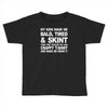 my kids made me bald tired funny Toddler T-shirt