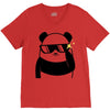 panda bear V-Neck Tee