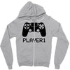 player stick Zipper Hoodie