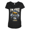 breaking out Maternity Scoop Neck T-shirt