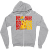 nobody owns pizza! Zipper Hoodie