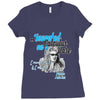 Isaac "like a boss" Newton T-Shirt Ladies Fitted T-Shirt