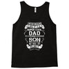 Super Cool Dad Of A Freaking Awesome Son Tank Top