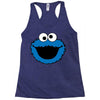 Cookie Monster Face Racerback Tank