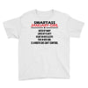 Smartass January Girl Youth Tee