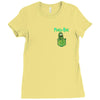 pickle rick Ladies Fitted T-Shirt