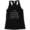 i write code Racerback Tank