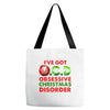 ocd obsessive christmas disorder Tote Bags