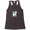 irish unicorn Racerback Tank