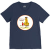 calvin hobbes V-Neck Tee