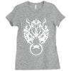 fenrir wolf motif Ladies Fitted T-Shirt